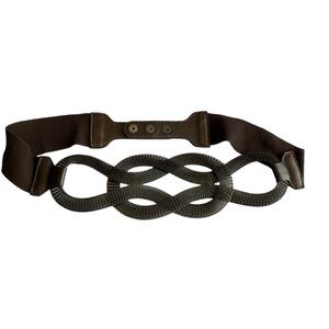 Bronze Metallic Wire  Belt